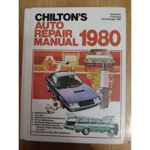 Chilton's Auto Repair Manual 1974-1980 #6850